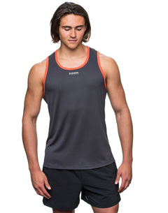  Crazee Wear 313RC Black Tank Top with White Trim